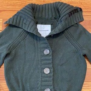 American Eagle Outfitters army green sweater